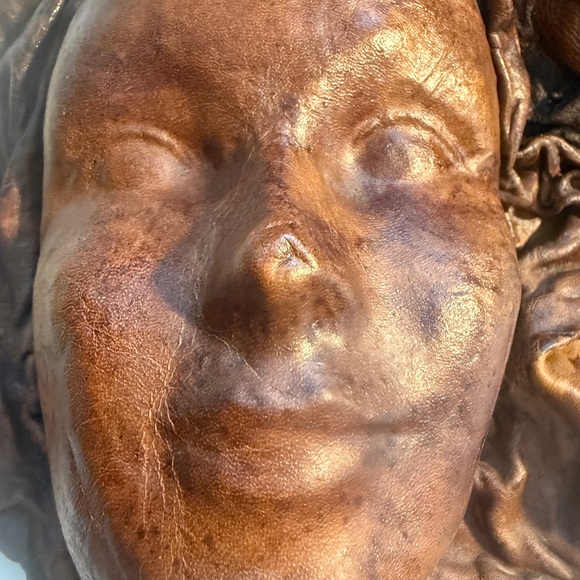 Decorative Leather Hanging Mask - Picture 2 of 10